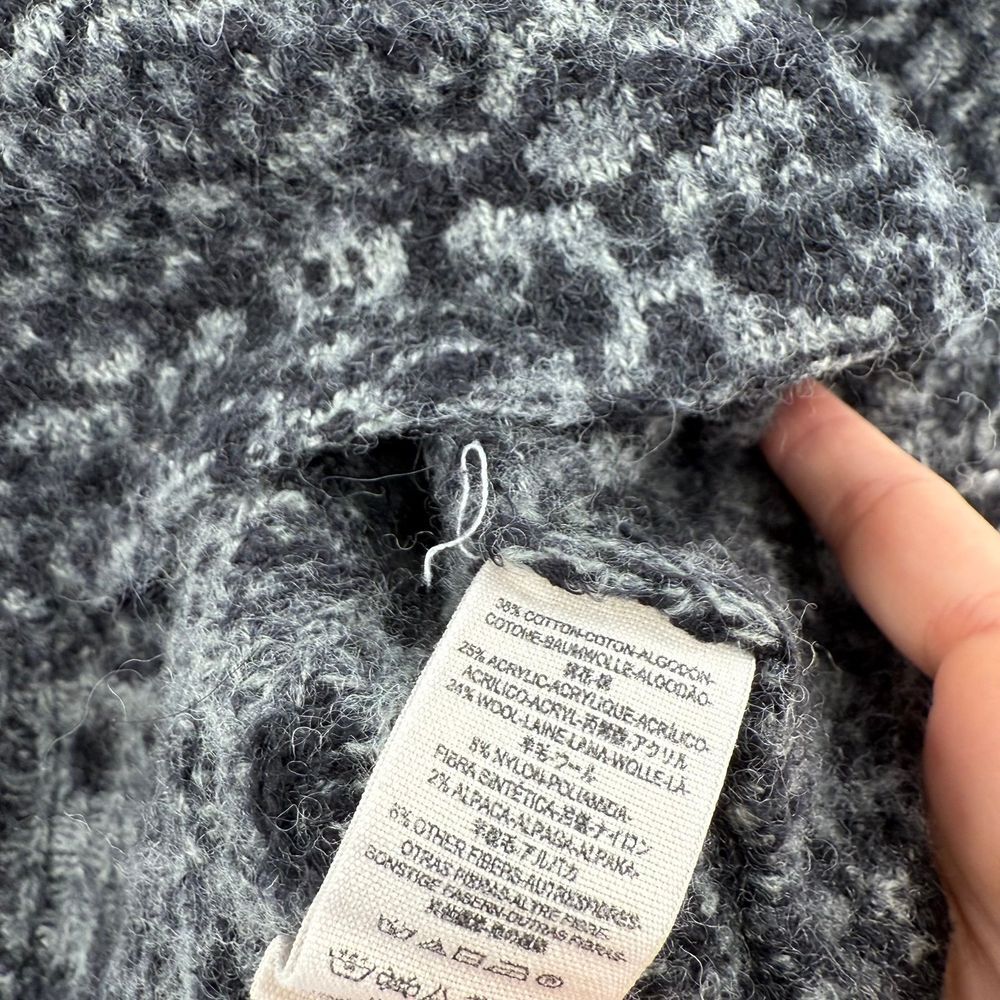 Free People Gray Raggy Knit Wool blend‎ small - Picture 5 of 12